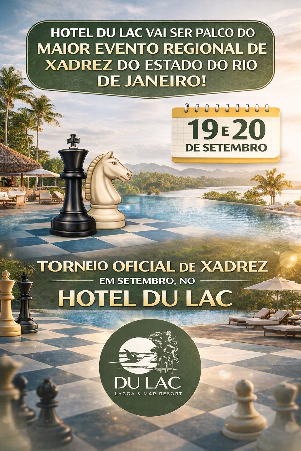 Hotel Du Lac — Torneio de Xadrez